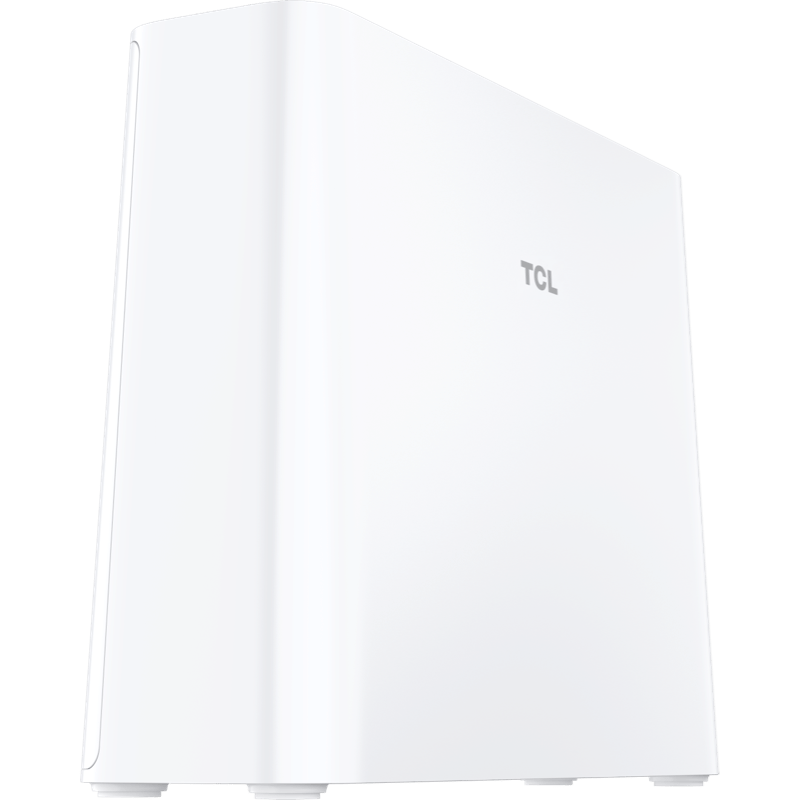 Router TCL LINKHUB HH515L 5G (Cat. 19) biały front lewy obrót